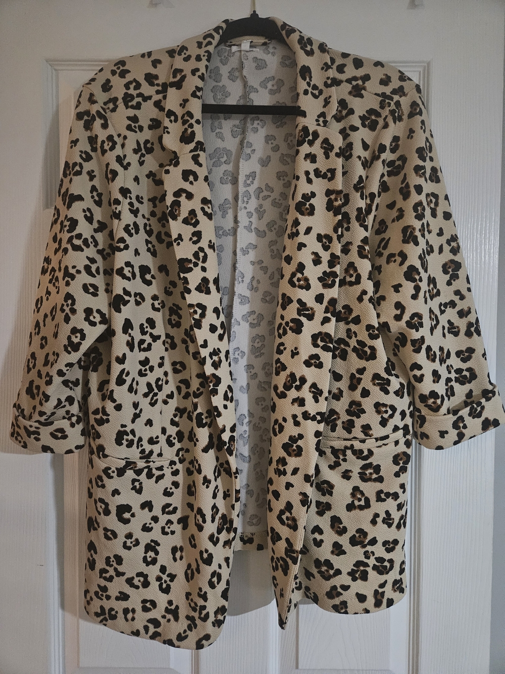 Maurices Leopard Print Blazer